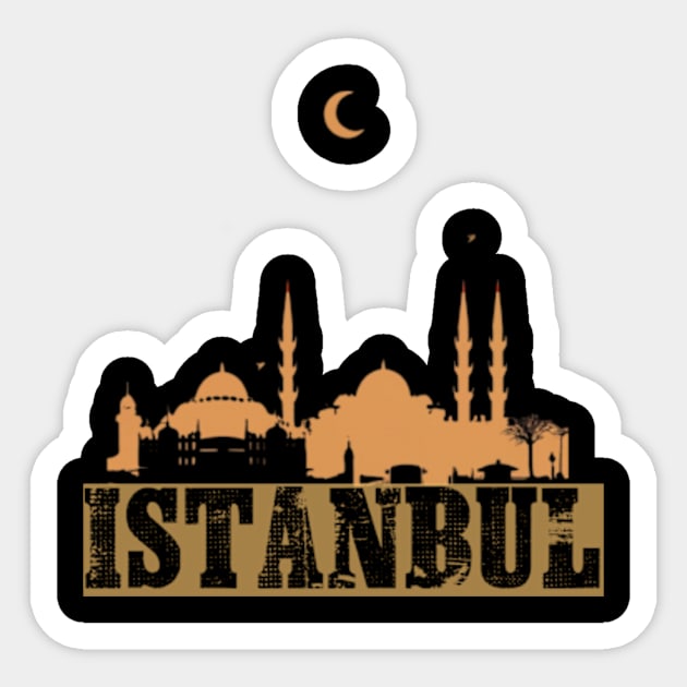 Istanbul Sticker by TshirtMA